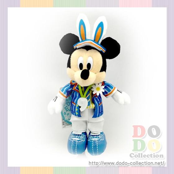 ミッキー　ぬいぐるみバッジ　ディズニー　イースター　2016年　東京ディズニーランド　限定　グッズ　お土産｜dodo-collection