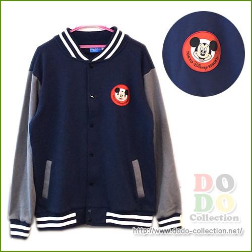 純正購入 ミッキー スタジャン ジャンパー 青 グレー 男女兼用 S M L 東京ディズニーリゾート 限定 グッズ お土産 店舗在庫有り Www Superavila Com