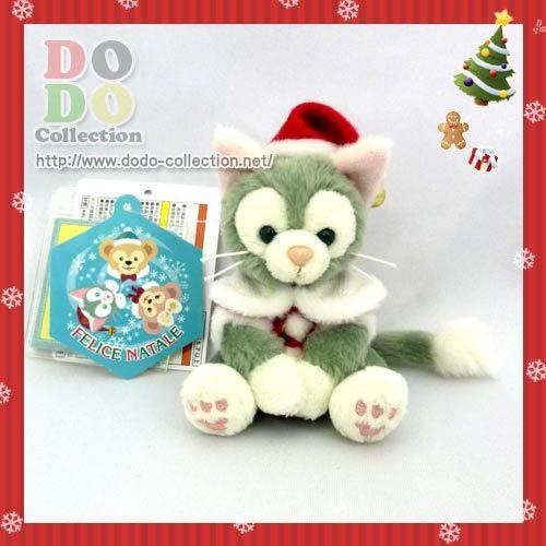 ジェラトーニ　ぬいぐるみストラップ　ダッフィー　クリスマス　2014年　東京ディズニーシー　限定　グッズ　お土産｜dodo-collection