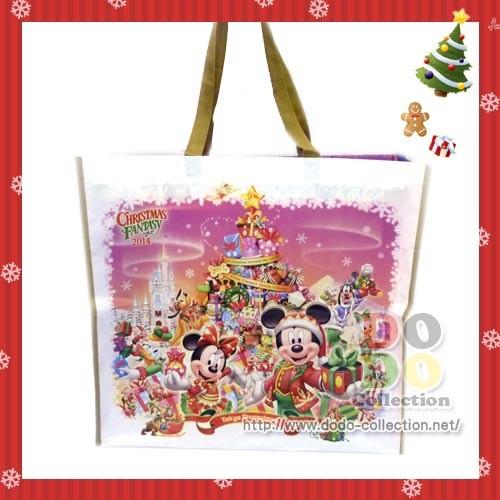 ディズニー クリスマス 2014年 ショッピングバッグ 東京ディズニーリゾート 限定 グッズ お土産 Xmas Ab0517 ドドコレクション 通販 Yahoo ショッピング