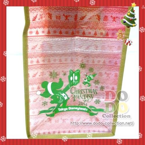 ディズニー クリスマス 14年 ショッピングバッグ 東京ディズニーリゾート 限定 グッズ お土産 Xmas Ab0517 ドドコレクション 通販 Yahoo ショッピング