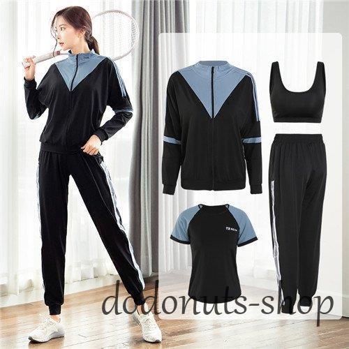 スポーツウェア レディース セット 細見せ トレーニングウェア 上下 ランニング ウェア 可愛い フィットネスウェア おしゃれ 5kgwrtsj8f スポーツ Ritnak Org
