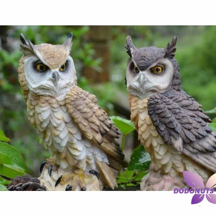 置物 フクロウ ふくろう 梟 オブジェ 福郎  玄関 看板  縁起物 Amazon.co.jp: JAnjiaLxY フクロウの像 ふくろう 置物