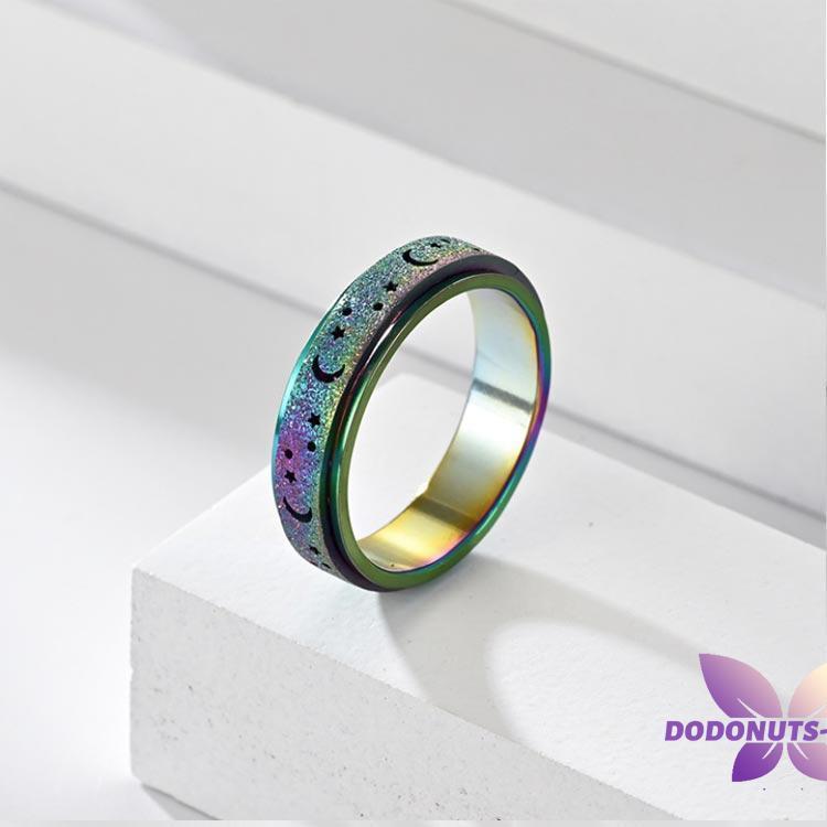 不安解消 解消 ステンレス 5点セット フィジェットリング ストレス