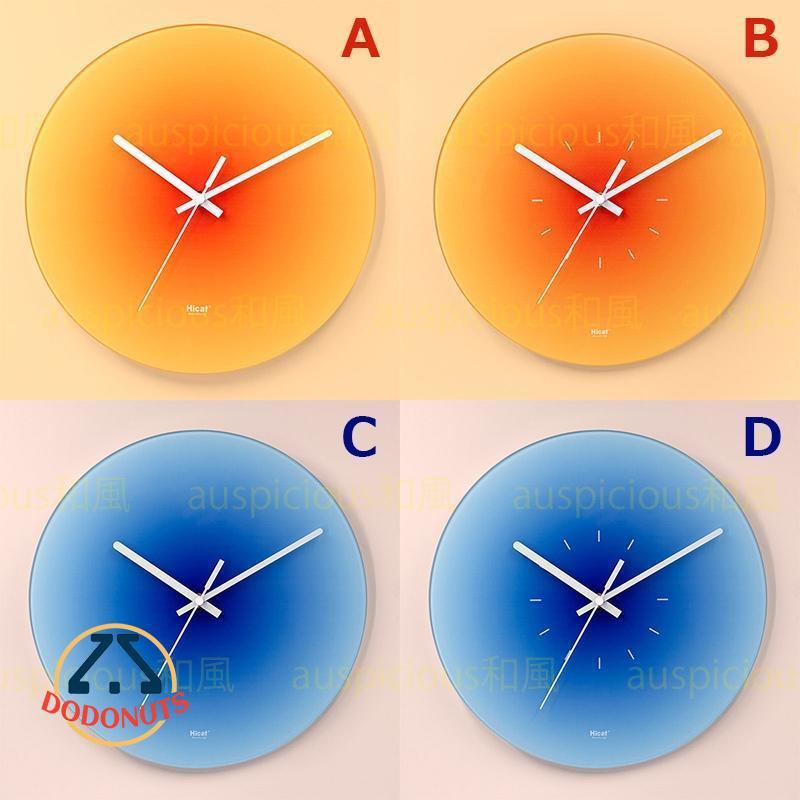 掛け時計 オシャレ おしゃれ 電波 壁掛け時計 北欧 デジタル時計 12/14インチ 華やか 夕陽時計 連続秒針 壁飾り 17タイプ モダン ミニマルアート 無騒音｜dodonuts-shop｜07
