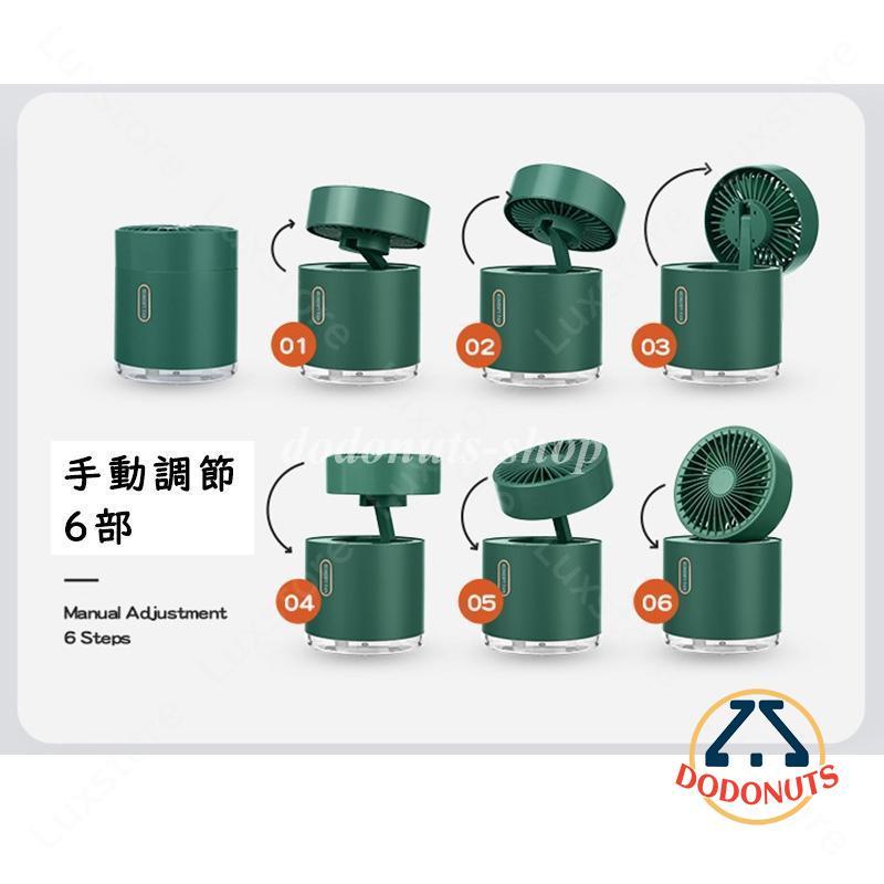 冷風機 冷風扇 小型クーラー 卓上クーラー ミニエアコンファン 扇風機 角度調整 卓上冷風機静音 ポータブルエアコン 冷却 携帯 加湿｜dodonuts-shop｜06