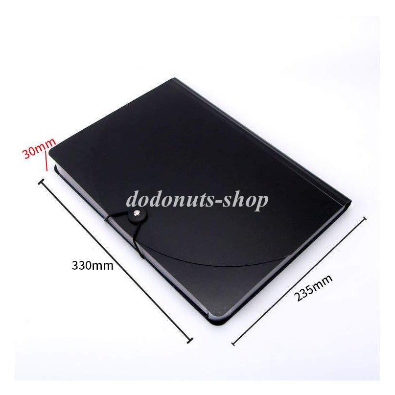 A4ドキュメントファイル 12/24ポケット 紐付き ファイルケース