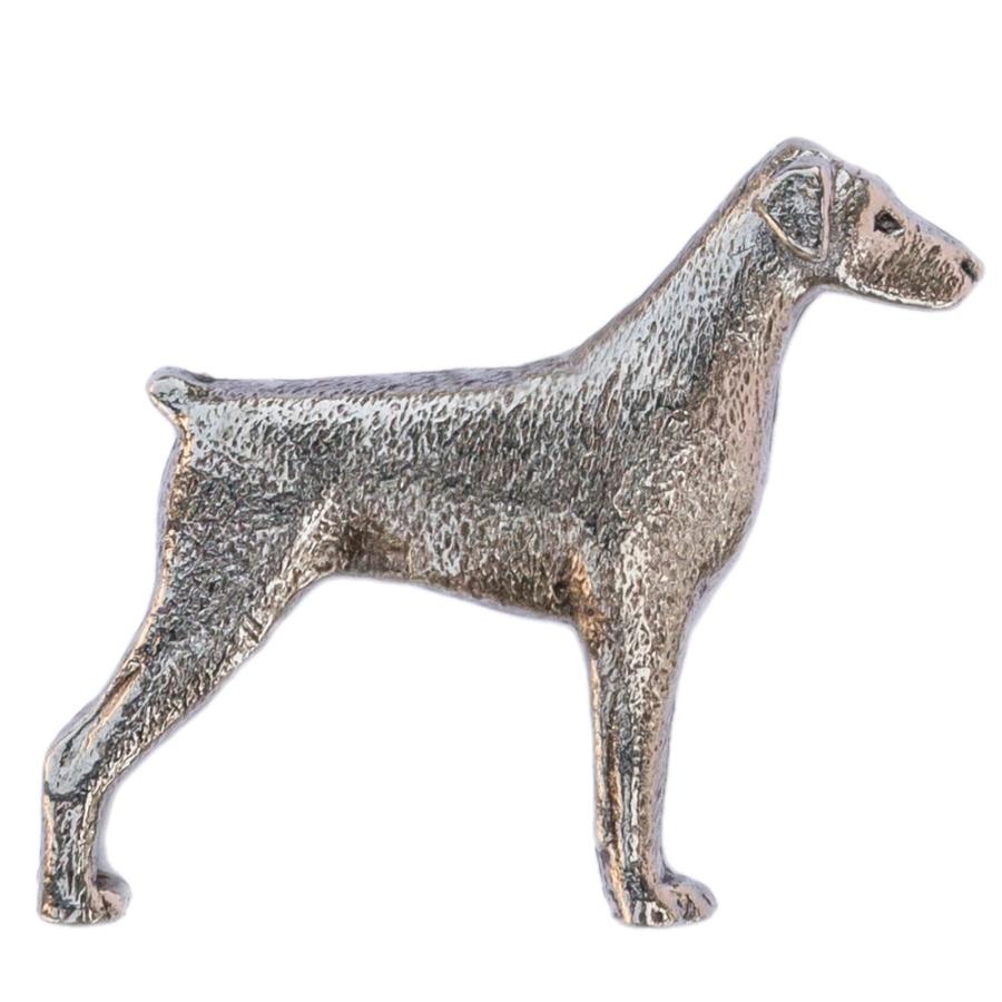 【※要 発送期間 1〜3ヶ月】 ドーベルマン イギリス製 アート ドッグ ブローチ コレクション｜dog-arts