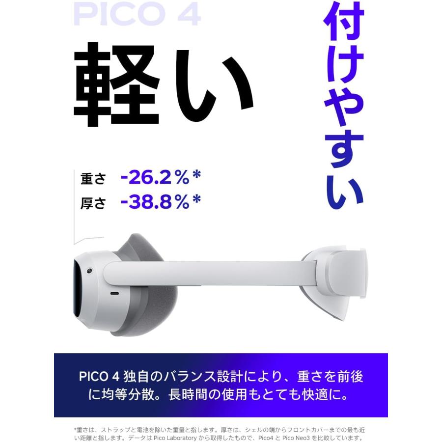 中古】 PICO4 128G VR ヘッドセット 本体 pico 4 VRゴーグル 中古】 PICO4 128G VR ヘッドセット 本体 pico 4 VRゴーグル
