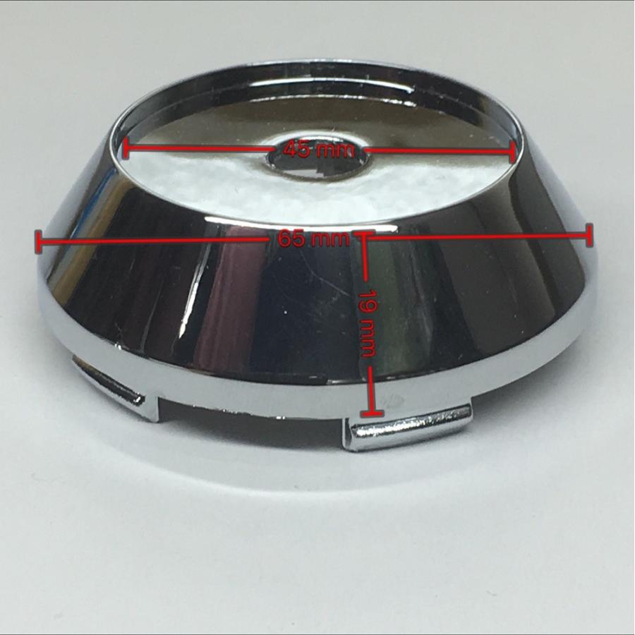 ホイール センター キャップ シルバー メッキ 外径 65mm ホイール