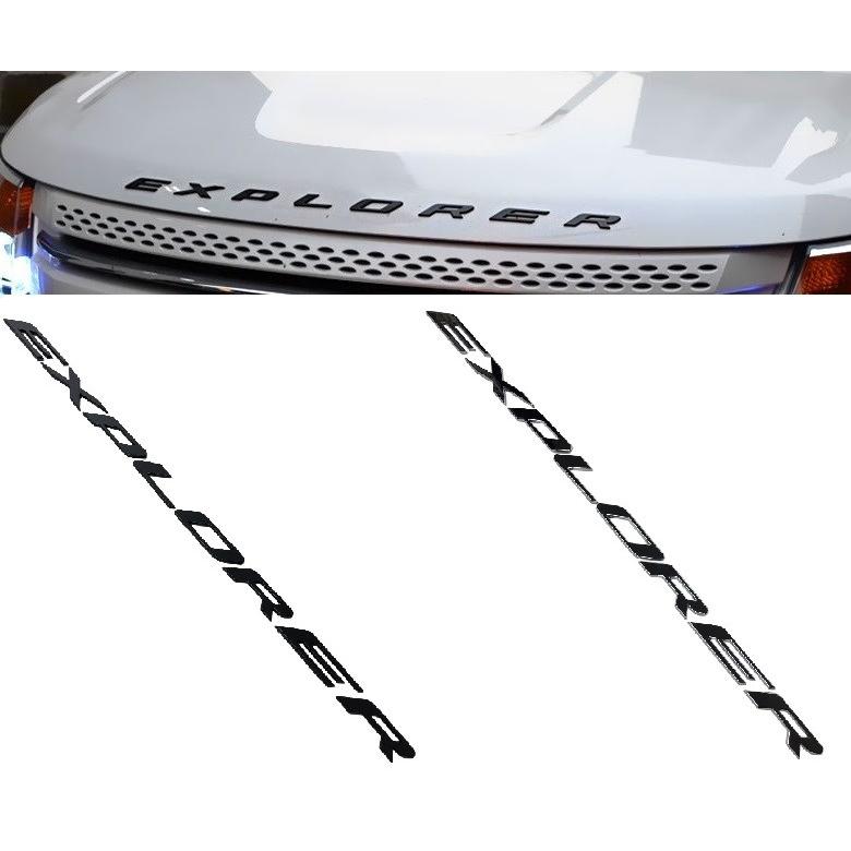 フォード エクスプローラー FORD EXPLORER 金属 ボンネット エンブレム 