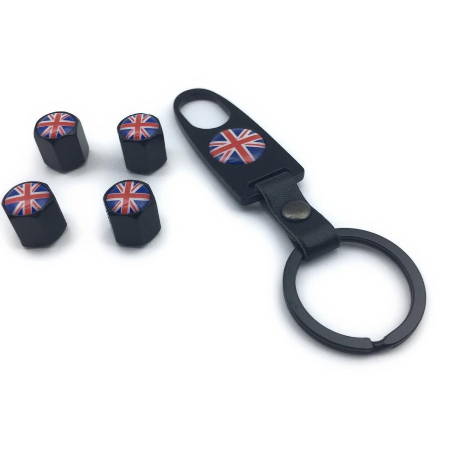 エアバルブ イギリス 国旗 ユニオンジャック ブラックジャック 送料無料新品 期間限定お試し価格 キャップ 車 金属 チェック 柄