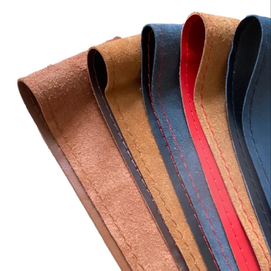 ハンドルカバー ステアリングカバー 編み込み 普通車 軽自動車 革 本革 37cm 38cm Mサイズ 送料無料 |  | 16