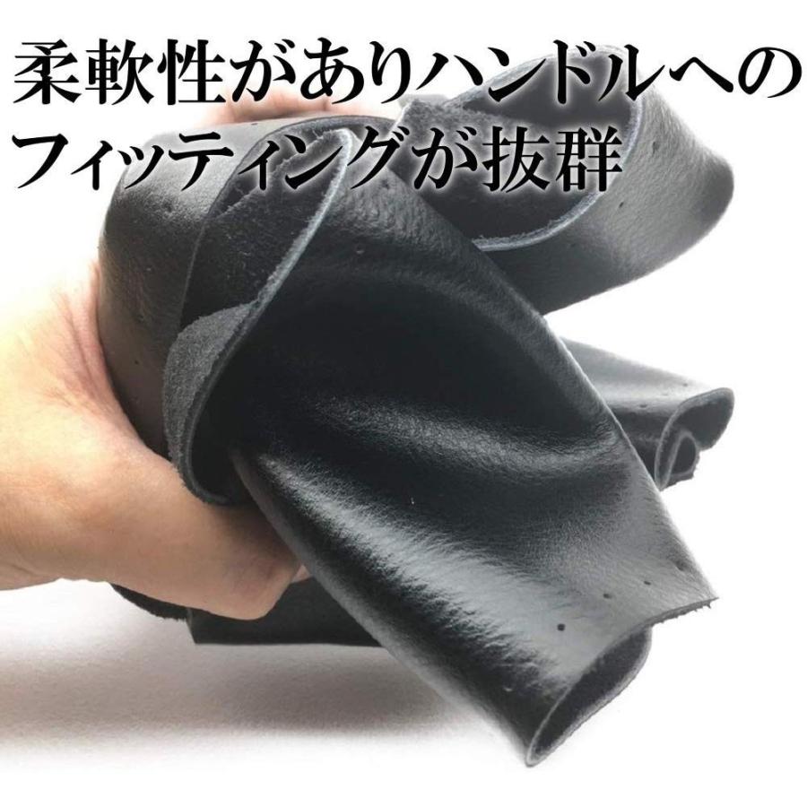 ハンドルカバー ステアリングカバー 編み込み 普通車 軽自動車 革 本革