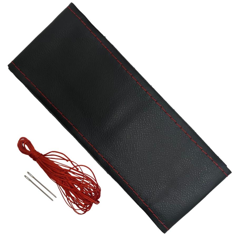 ハンドルカバー ステアリングカバー 編み込み 普通車 軽自動車 革 本革 37cm 38cm Mサイズ 送料無料 |  | 14