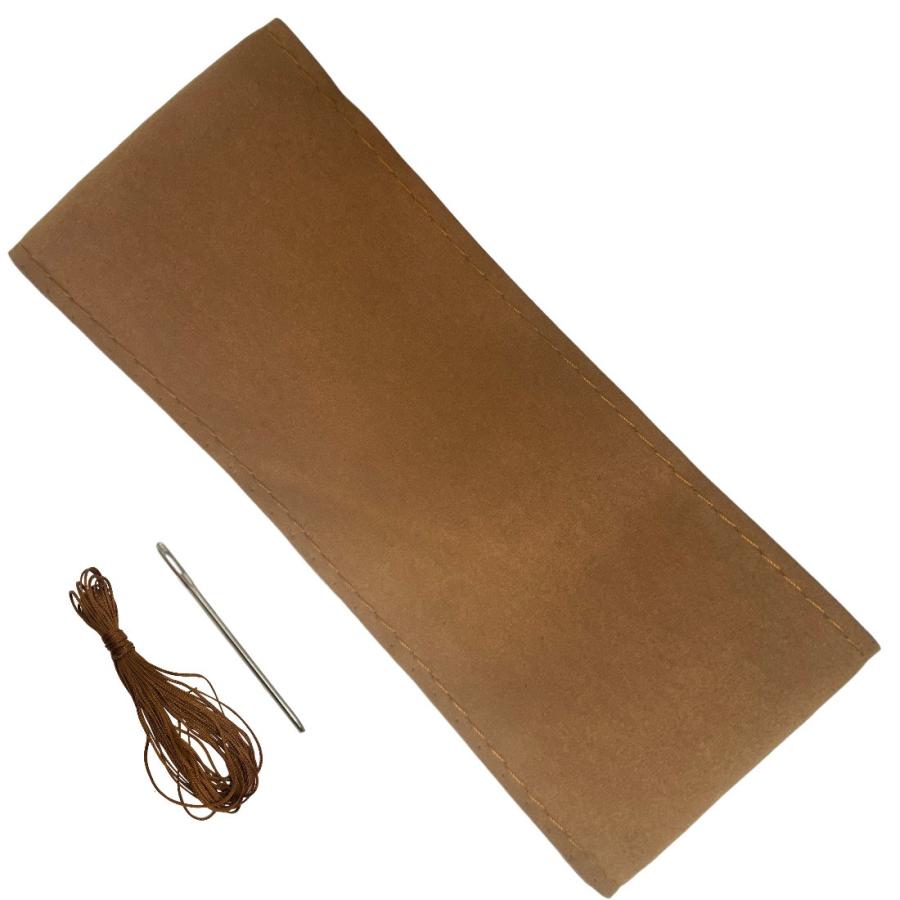 ハンドルカバー スエード 編み込み式 ステアリングカバー編み込み 37cm 38cm 送料無料 |  | 15