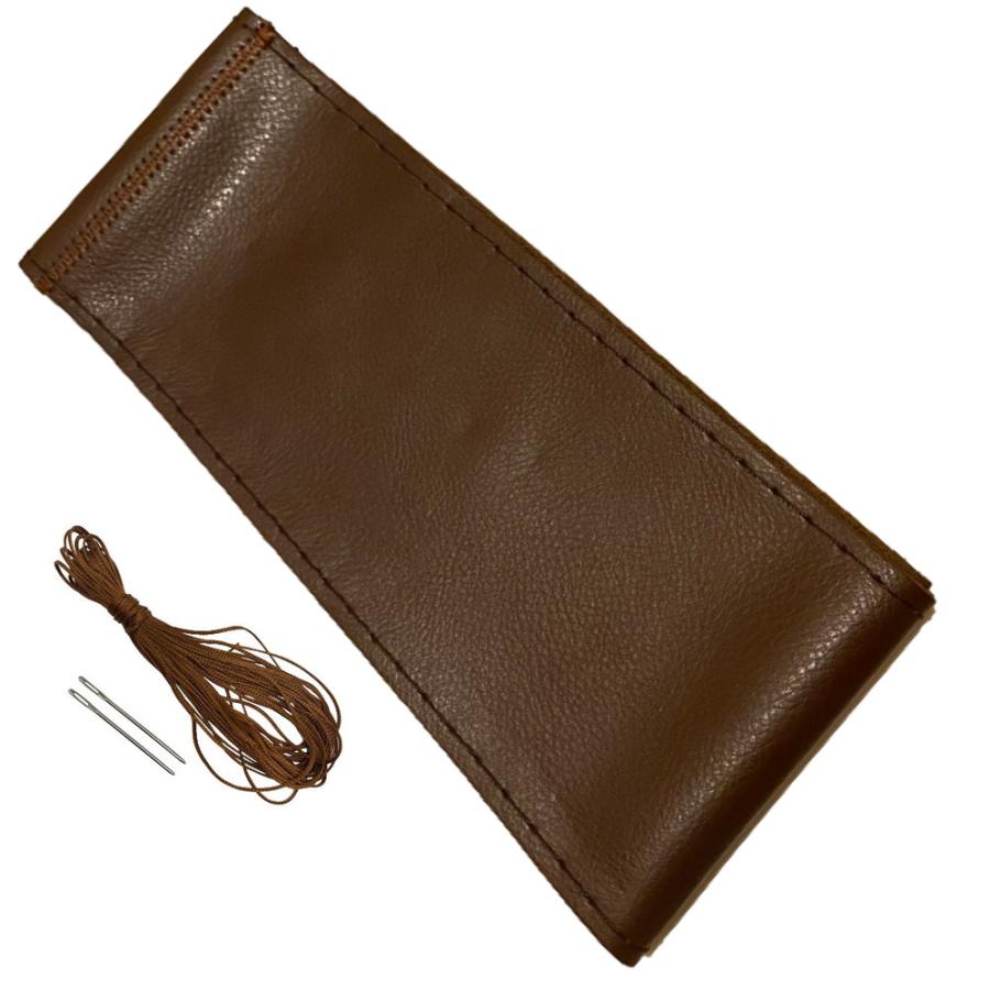 ハンドルカバー 編み込み 普通車-軽自動車 革本革 36cm 37cm Sサイズ