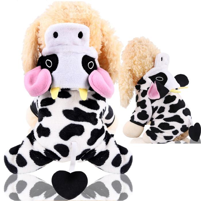 牛柄 牛 丑年 正月 ハロウィン 仮装 パーティー 秋 冬 猫 フリース