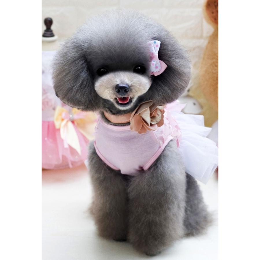 リボン ウェディングドレス 結婚式 蝶 イエロー ピンク 冠婚葬祭 ドレス コスプレ ハロウィン 仮装 ナイロン ドッグウェア 犬服 犬 服