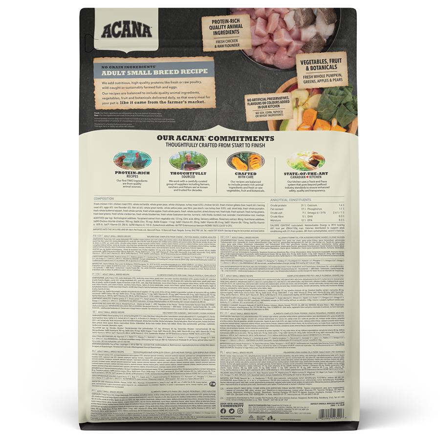 ACANA（アカナ） アダルトスモールブリードレシピ 2kg : 豊富な品揃え