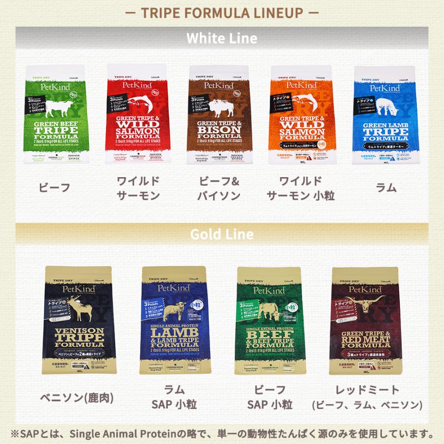 ペットカインド（PetKind） トライプドライ グリーンラムトライプSAP