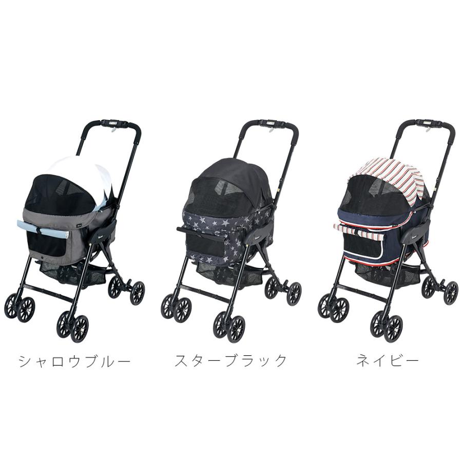 コンビ コムペット ミリミリライトアルファegロング スターブラック