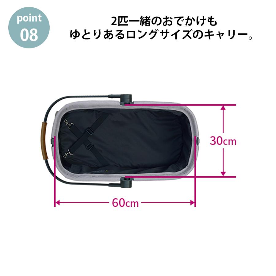 compet コンビ コムペット ルルテイルキャリー ( キラウエアレッド