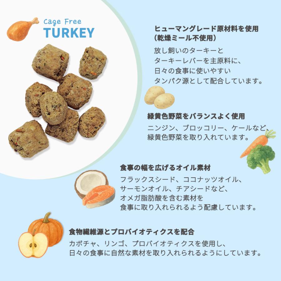 オネストキッチン クランチ グレインフリー ターキー 2.27kg : 豊富な
