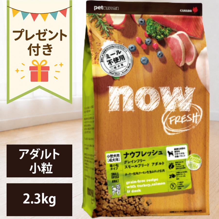NOW FRESH グレインフリースモールブリード アダルト 2.3キロ×2 NOW FRESH ナウフレッシュ グレインフリー スモールブリードアダルト
