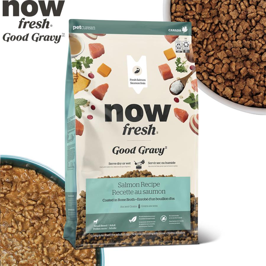 ナウフレッシュ サーモンレシピ5.44kg NOW FRESH ナウフレッシュ グッドグレービー スモールブリード