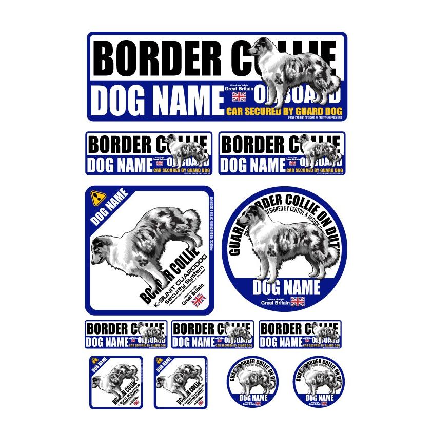 ボーダーコリーブルーマールステッカーセット Dii Oinss bm Dog On Deck 通販 Yahoo ショッピング