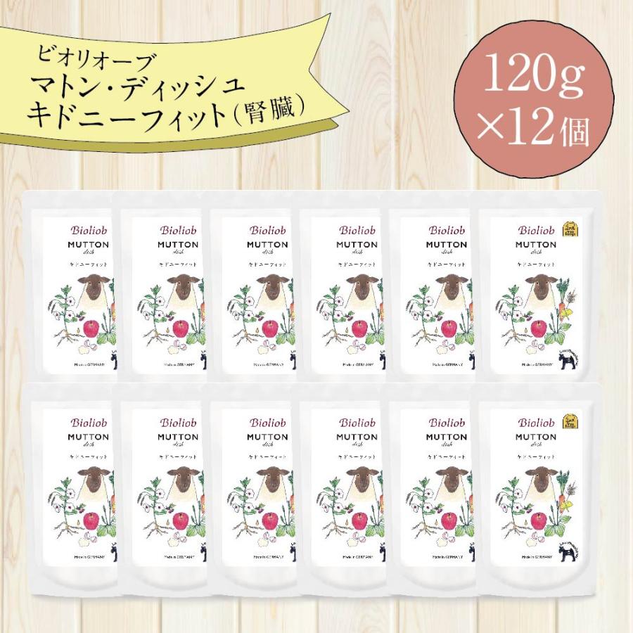 犬用 ウエットフード ヘルマン マトン ディッシュ キドニーフィット (120g×12個セット) 腎臓 羊肉 ラム