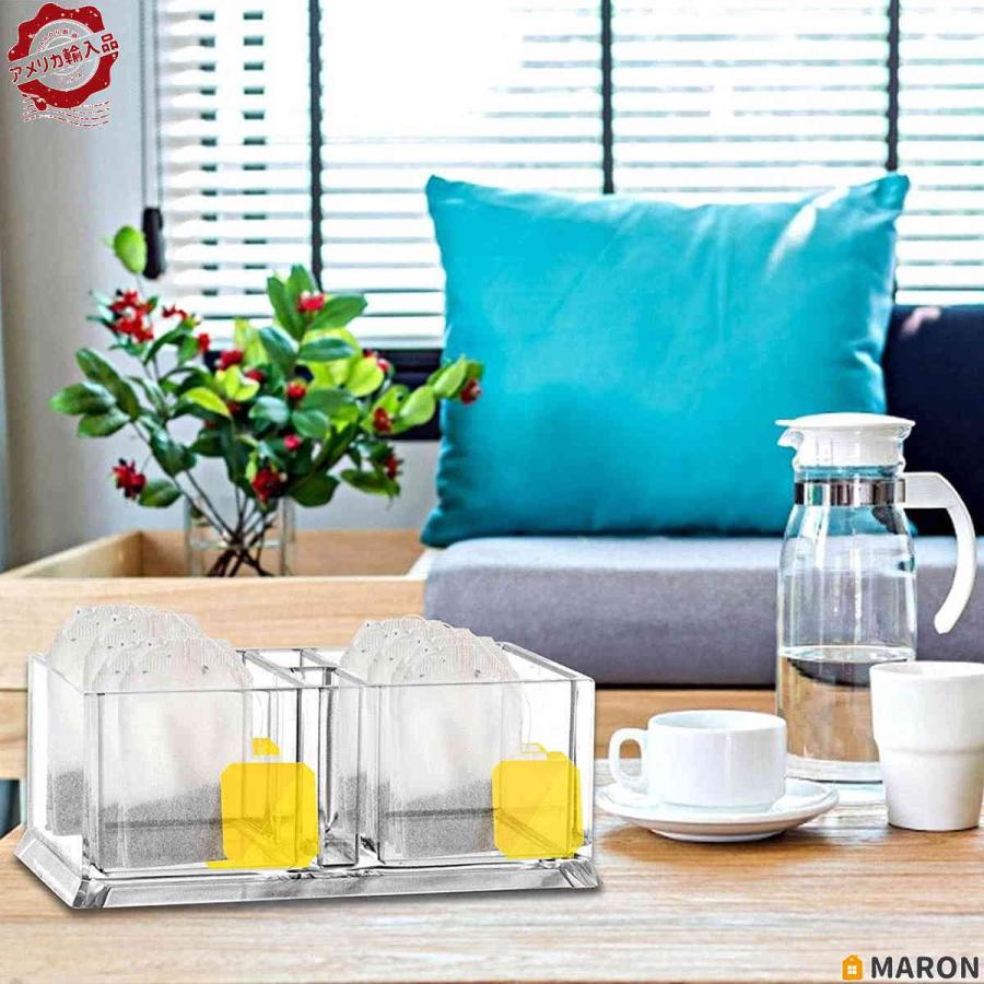 手作りアクリルテ ティーパック紅茶の収納 お茶 紅茶ティーバッグのおしゃれな収納アイデア