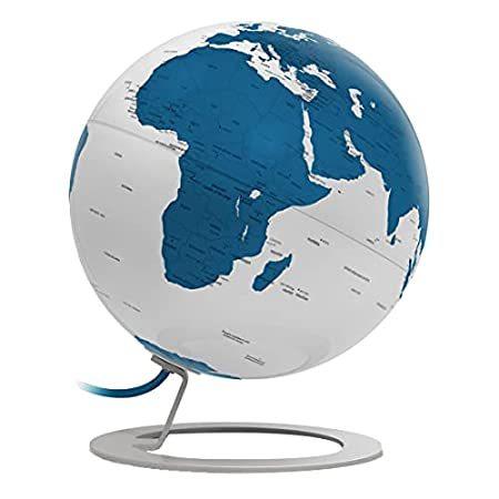 通販でクリスマス Waypoint Geographic iGlobe スタンド付き装飾グローブ 直径10インチ カラーフォーカスミニマリスティックマップデ 地球儀