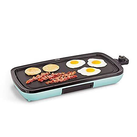 品質満点 Griddle Electric Nonstick Everyday Deg0gbaq01 おやつ お菓子 簡単 人気 おしゃれ Dash For Ques Burgers Pancakes キッチン家電