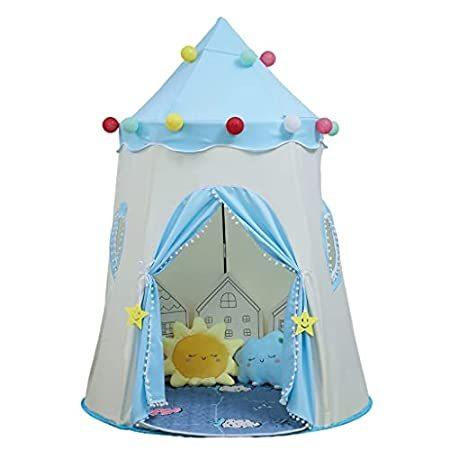 最高の品質の Girls for Tent Teepee QQWW Princess Outd Indoor Tent Play Tale Fairy Castle ままごと