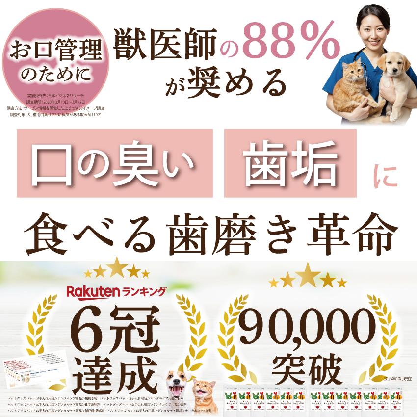 ドッグダイナー 犬 猫 歯磨き デンタルケア 歯垢 歯石 無添加 ふりかけ