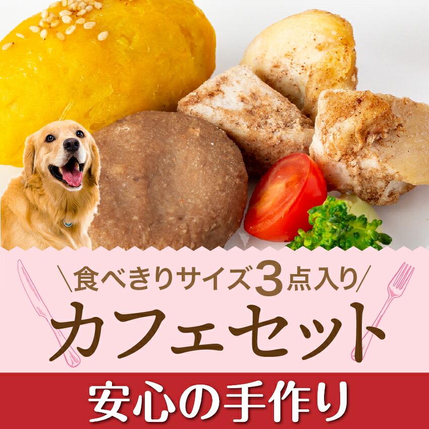 ドッグダイナー 犬用 手作りご飯 カフェセット ハンバーグ スイート