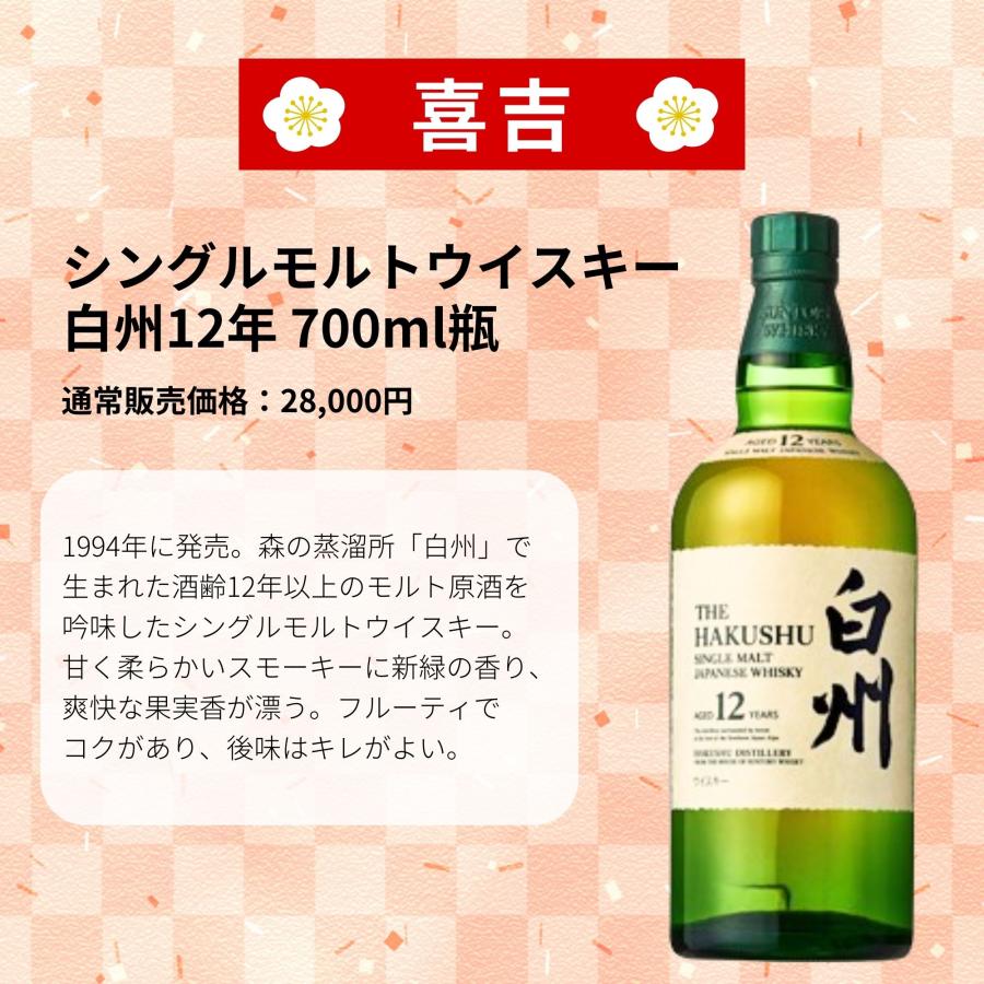 予約販売開始》【春の開運みくじ】4/1〜4/3発送【333口限定】 響 竹鶴