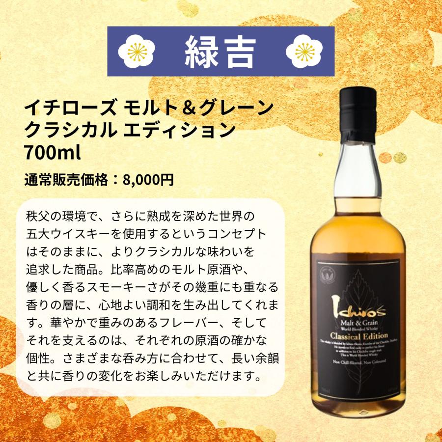 予約販売開始》【春の開運みくじ】4/1〜4/3発送【333口限定】 響 竹鶴