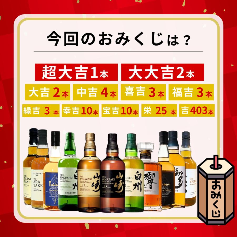 4/5販売開始／【第49弾】【ウイスキーみくじ 466口限定】山崎18年 山崎