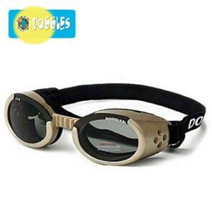 Doggles (ドグルス）】Chrome Frame/Smoke Lens （ILS2犬用ゴーグル