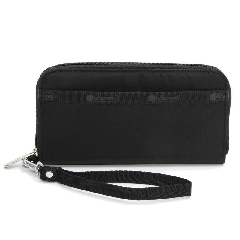 レスポートサック/LeSportsac /TECH WALLET WRISTLET /RECYCLED BLACK/リサイクルドブラック/長