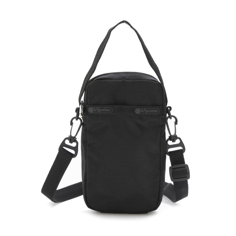 LeSportsac/MINI PHONE CROSSBODY 3505/レスポートサック/RECYCLED BLACK/リサイクルドブラック