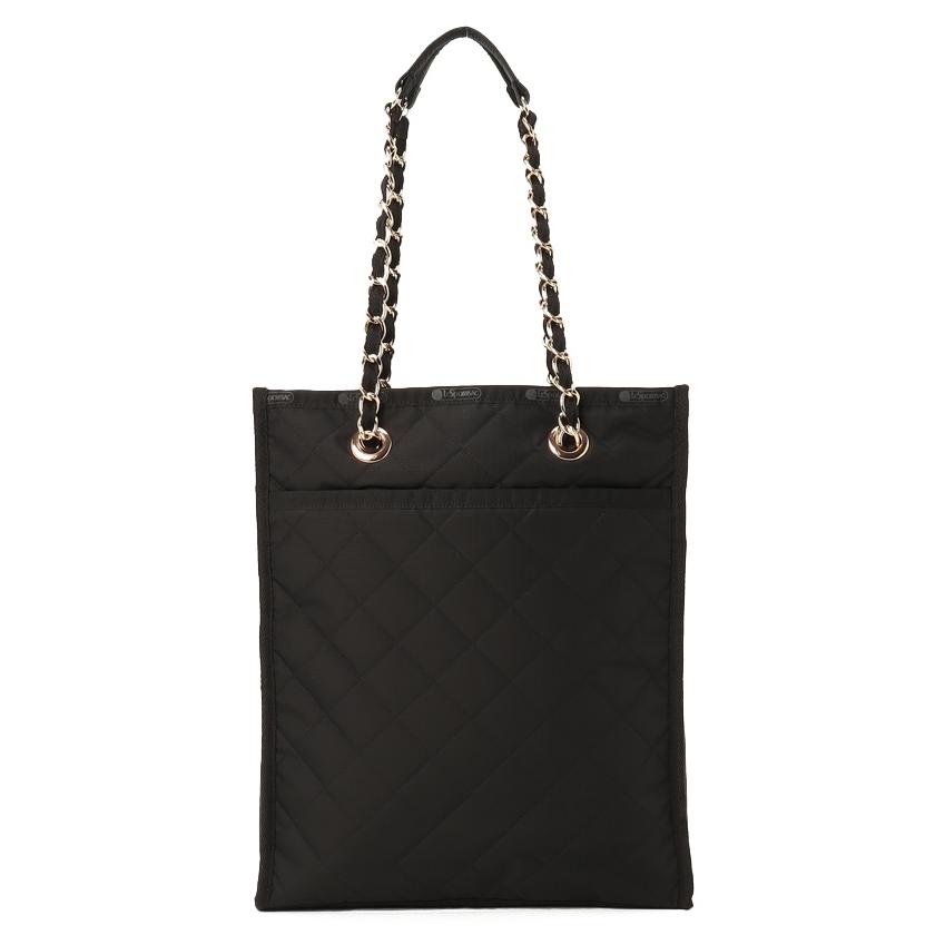 【美品】レスポートサック　キルティングトートバッグ ショルダー2wayブラック黒 LeSportsac（レスポートサック） LeSportsac/レスポートサック/トート
