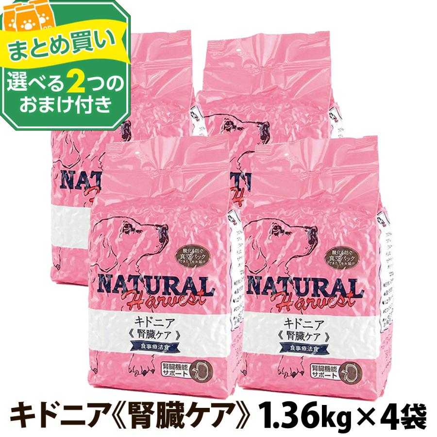 楽天市場 ナチュラルハーベスト セラピューティックフォーミュラ キドニア 腎臓ケア用食事療法食 1 36kg 4袋 Yam ドッグパラダイスぷらすニャン別館 通販 Yahoo ショッピング 保証書付 Cepici Gouv Ci