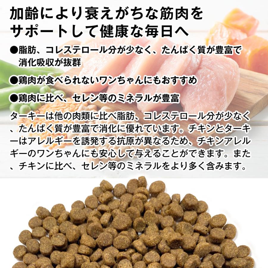 リガロ ハイプロテインレシピ シニア ターキー（7歳以上用） 900g 