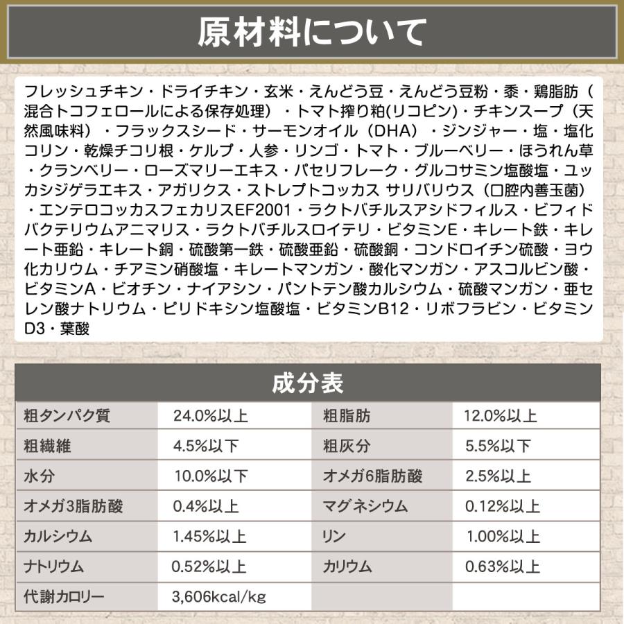 (賞味期限2024年9月10日)ブリスミックス チキンレシピ 小粒 3kg＋国産鹿肉ジャーキー(お試しサイズ) ドッグ ドックフード 鶏 乳酸菌 アガリクスドライフード｜dogparadise｜05