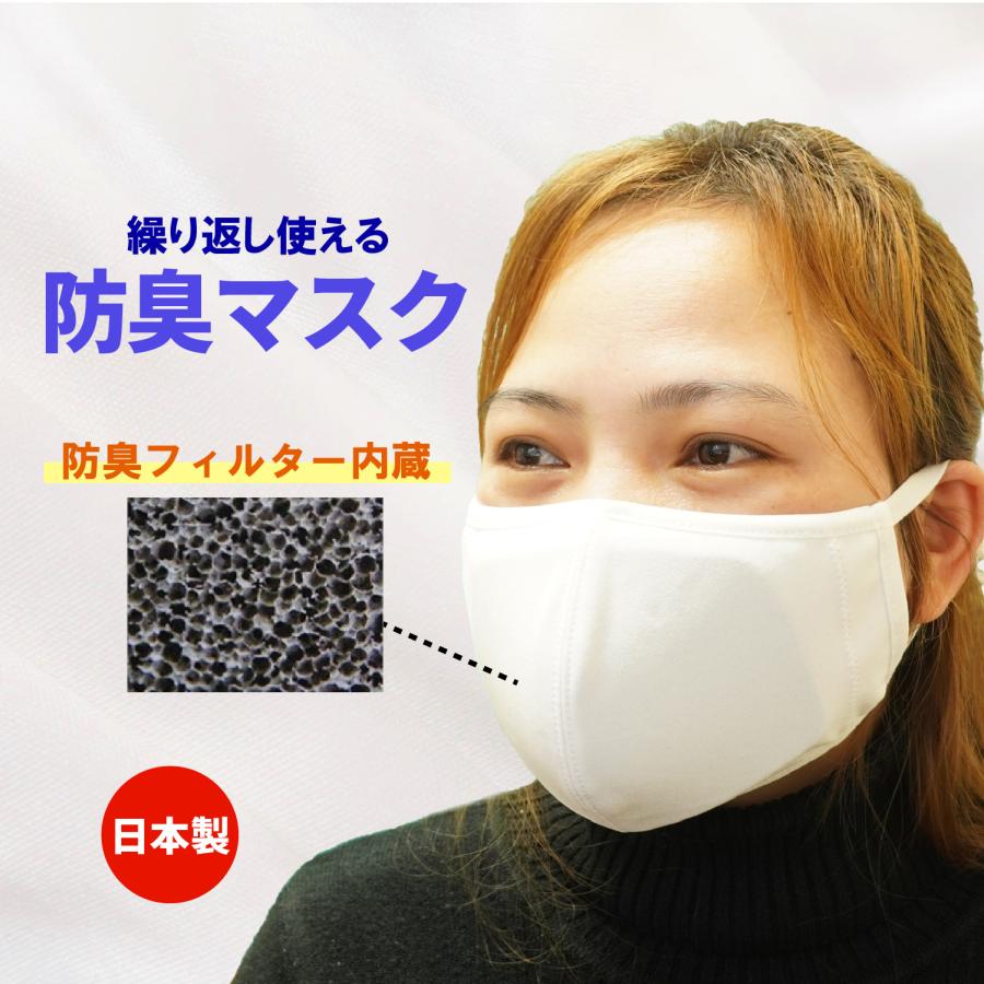 もうニオイを我慢しない 強力 防臭マスク 臭い 腐敗臭 介護 フィルター内蔵 日本製 Mask3 シーエス山口ショップ 通販 Yahoo ショッピング