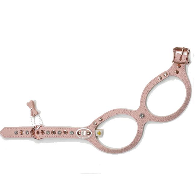 バディーベルト ハーネス 2号 ブラッシュ・Blush スワロフスキー